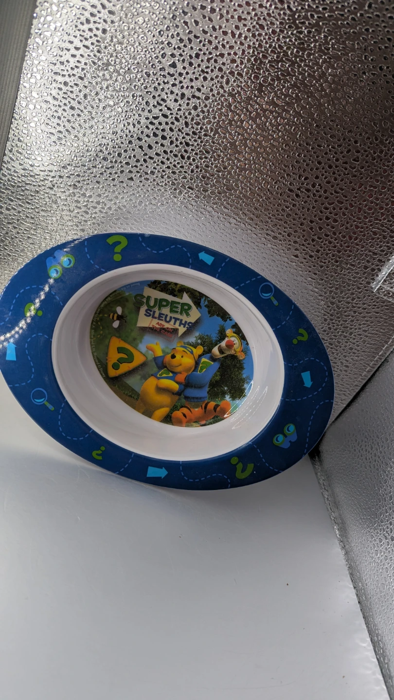 Disney Winnie the Pooh Super Sleuths Toddler Plate - photo 2