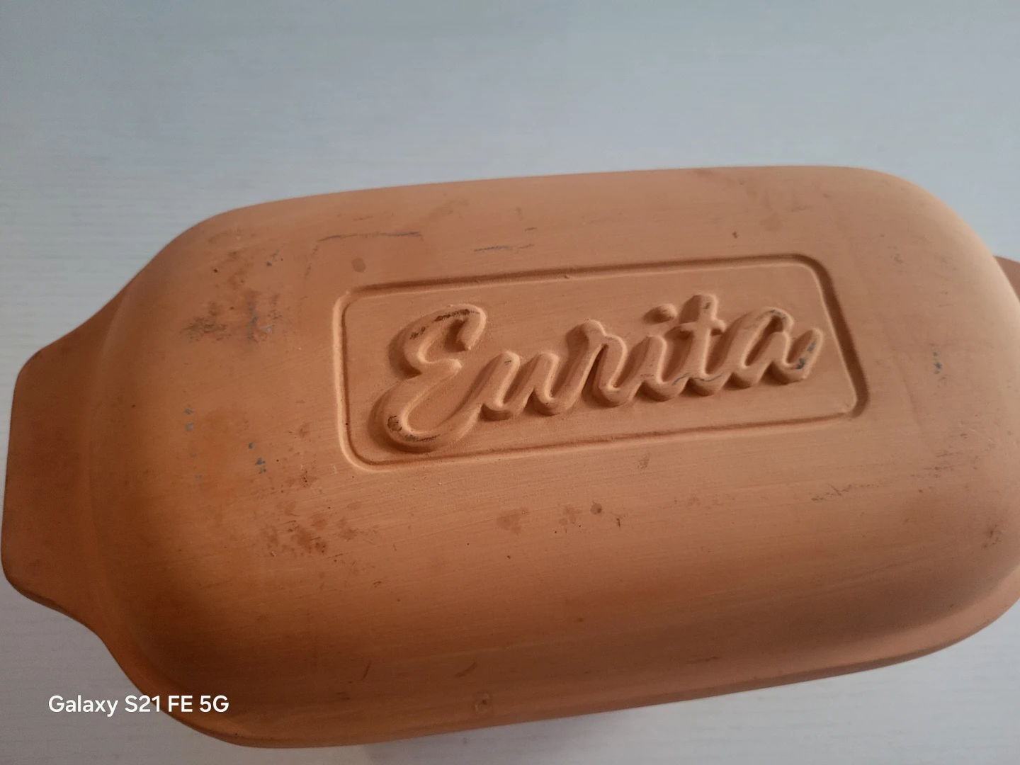 Eurita Terracotta Roasting Pan with Lid