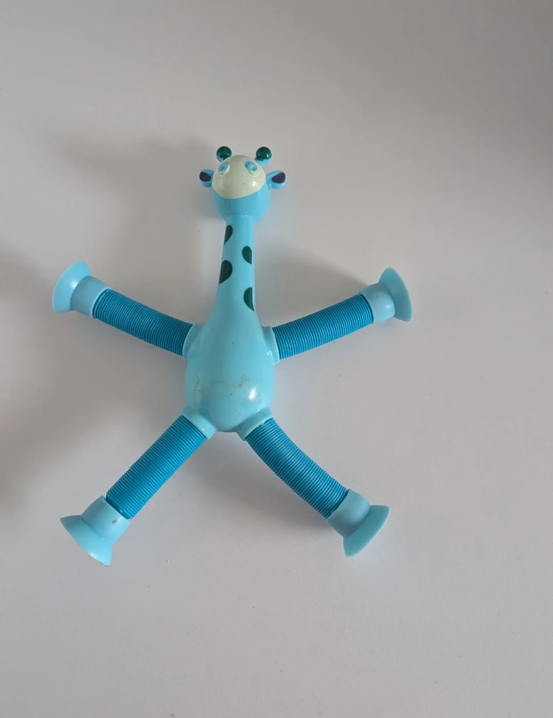 Blue Giraffe Bendy Toy