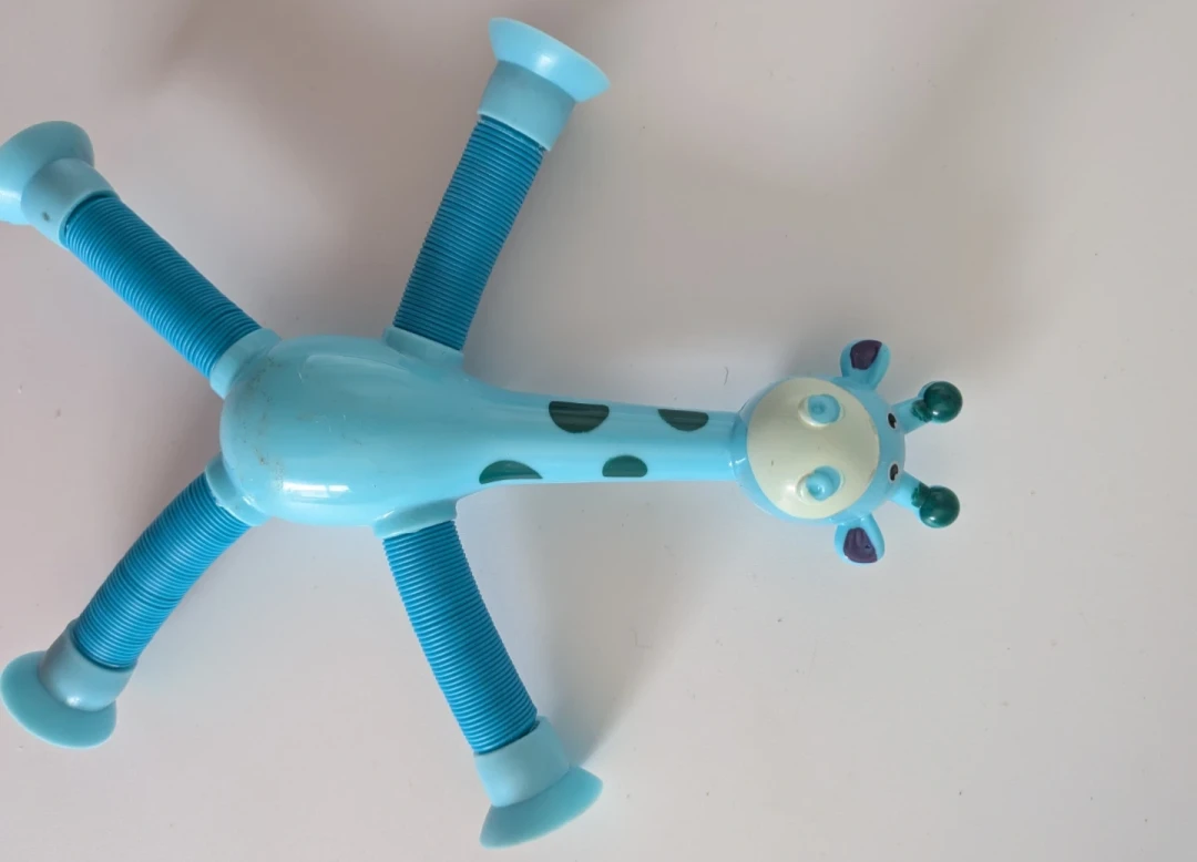 Blue Giraffe Bendy Toy - photo 3