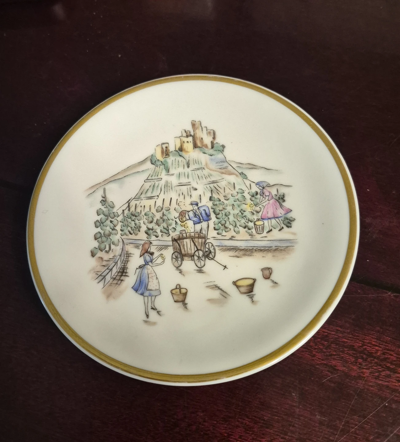 Winterling Bavaria Vintage Art Plate