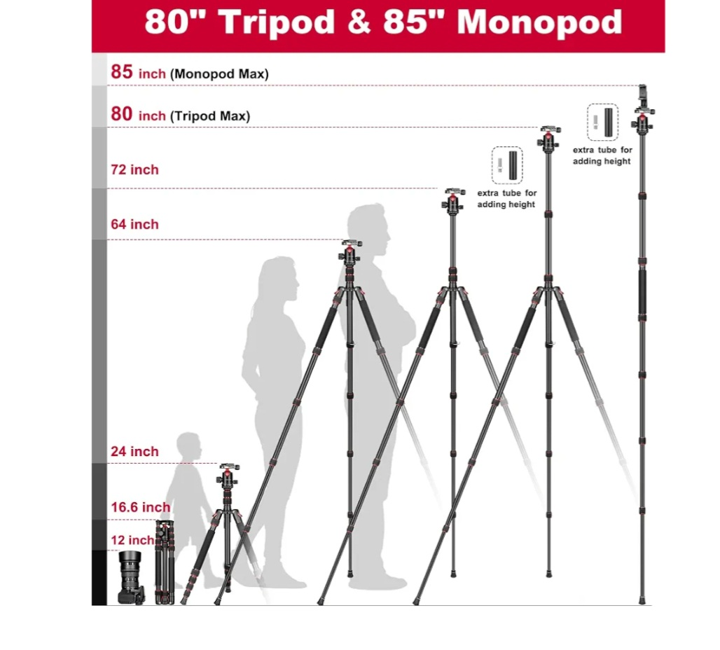 Victiv 85" Camera Monopod Tripod - photo 5