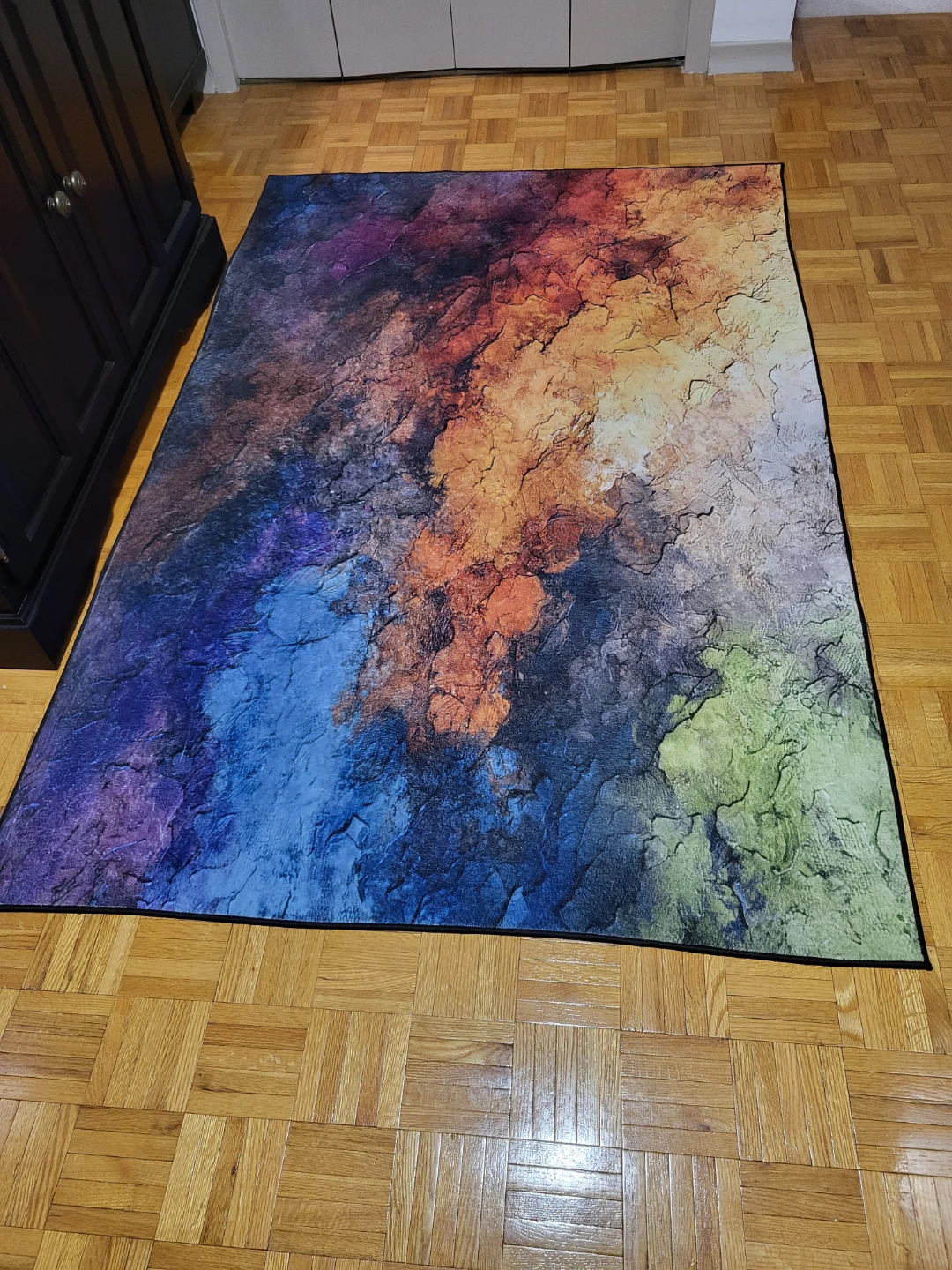Abstract Area Rug (4x6)