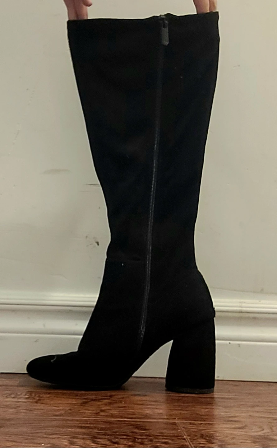 Black Over-the-Knee Boots - photo 4