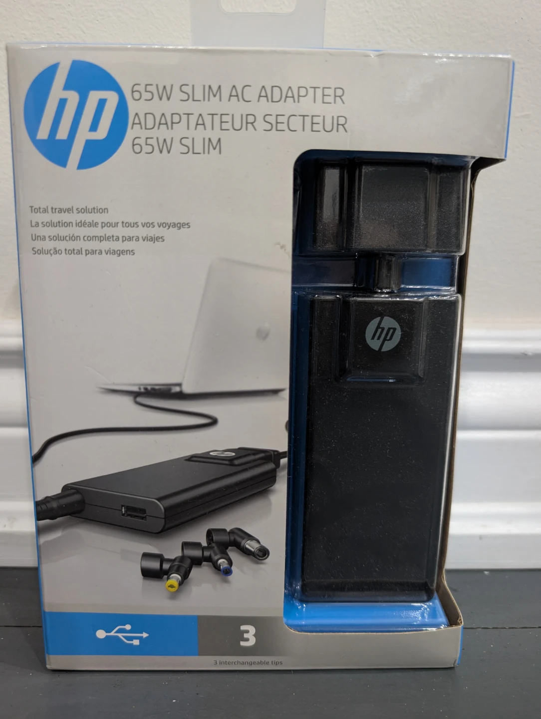 HP 65W Slim AC Adapter