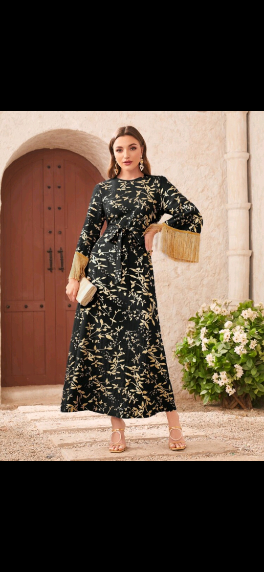 Women's Kaftan Maxi Dress