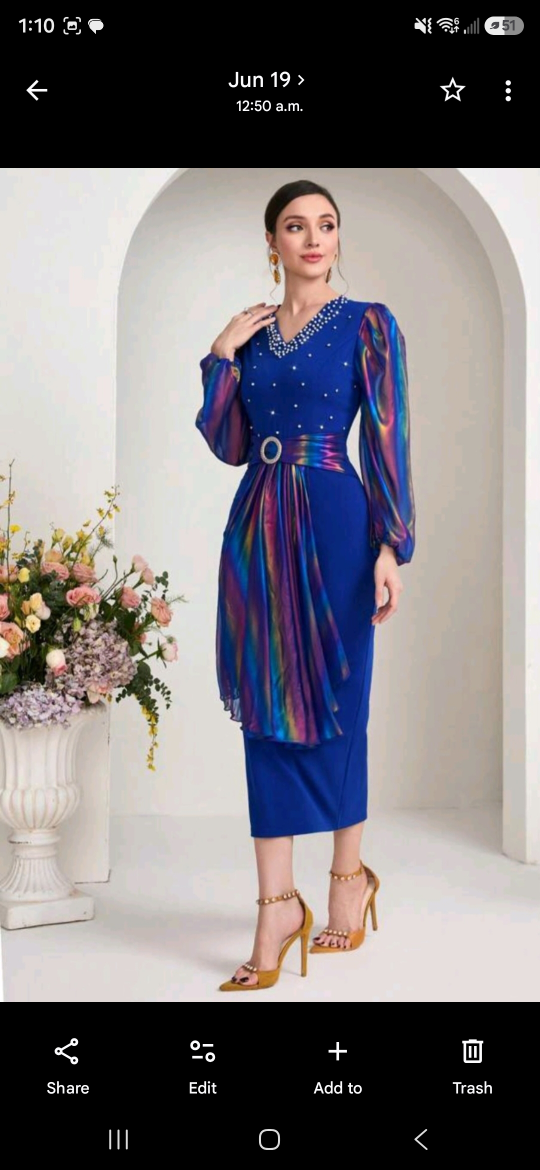 Women's Kaftan Maxi Dress - photo 2