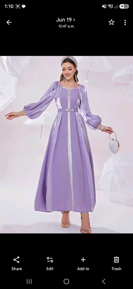 Women's Kaftan Maxi Dress - photo 3