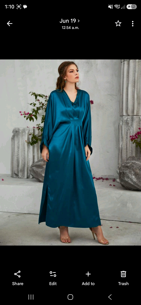 Women's Kaftan Maxi Dress - photo 4