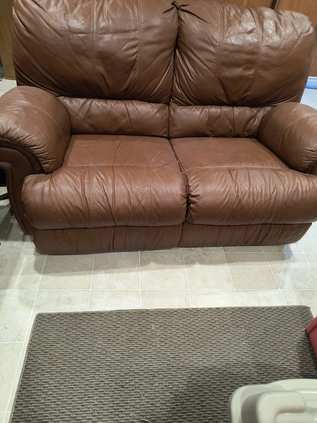 Reclining couch and loveseat - photo 3