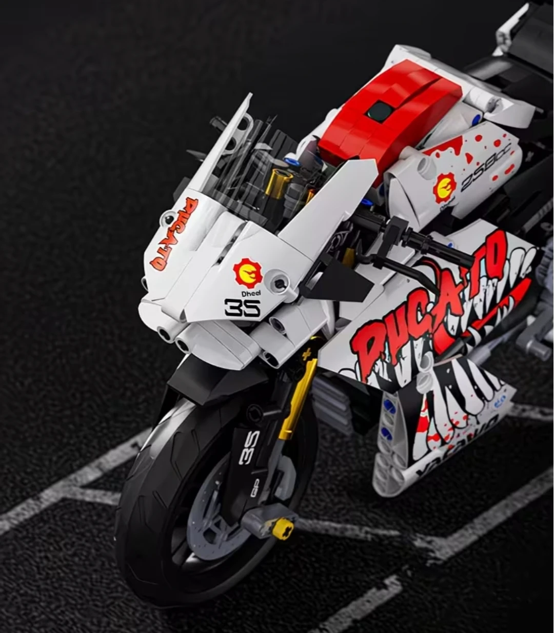 MOTORBIKE BUILDING BLOCKS SET NEW - photo 2