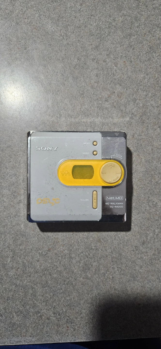 Sony Mini disc Walkman MZ-N420D