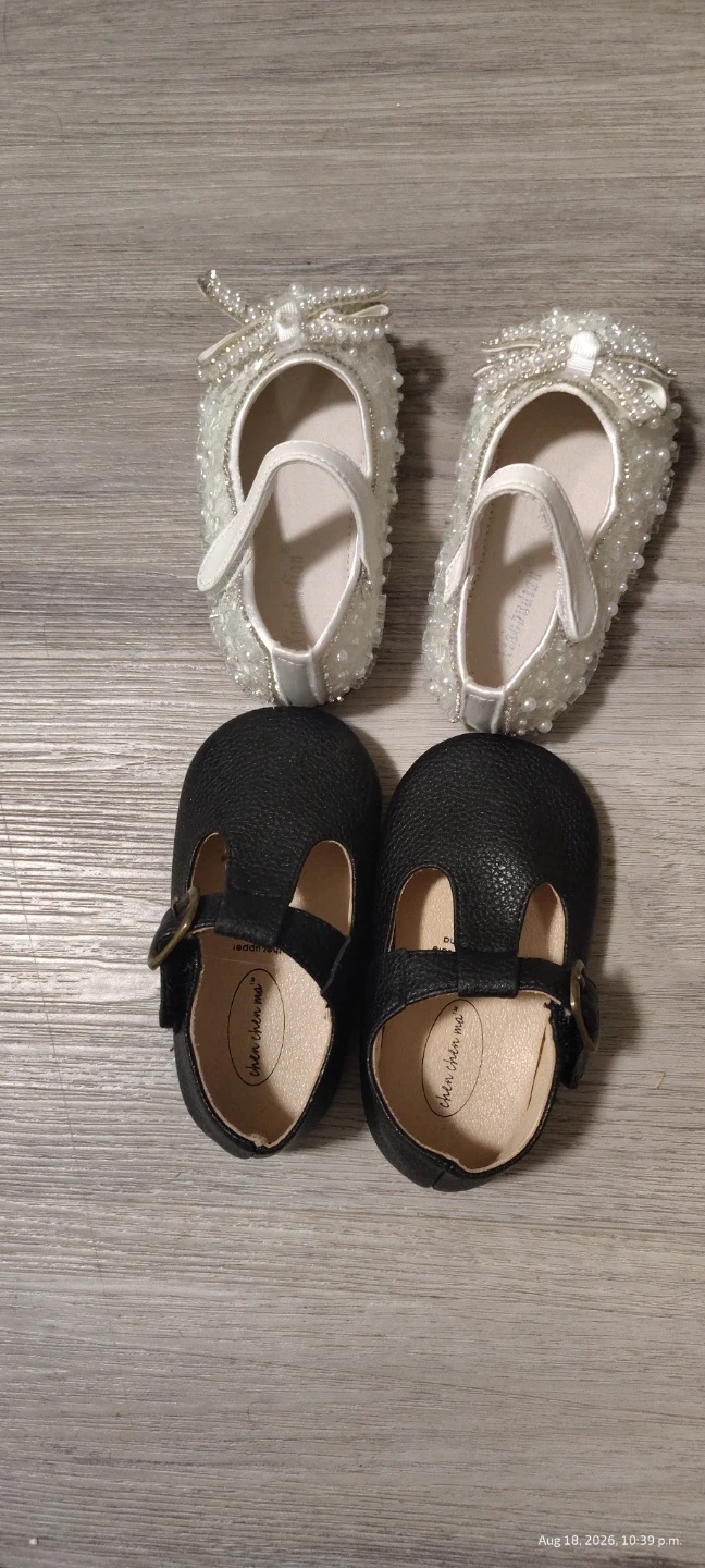 Toddler Dress Shoes and Black Mary Janes