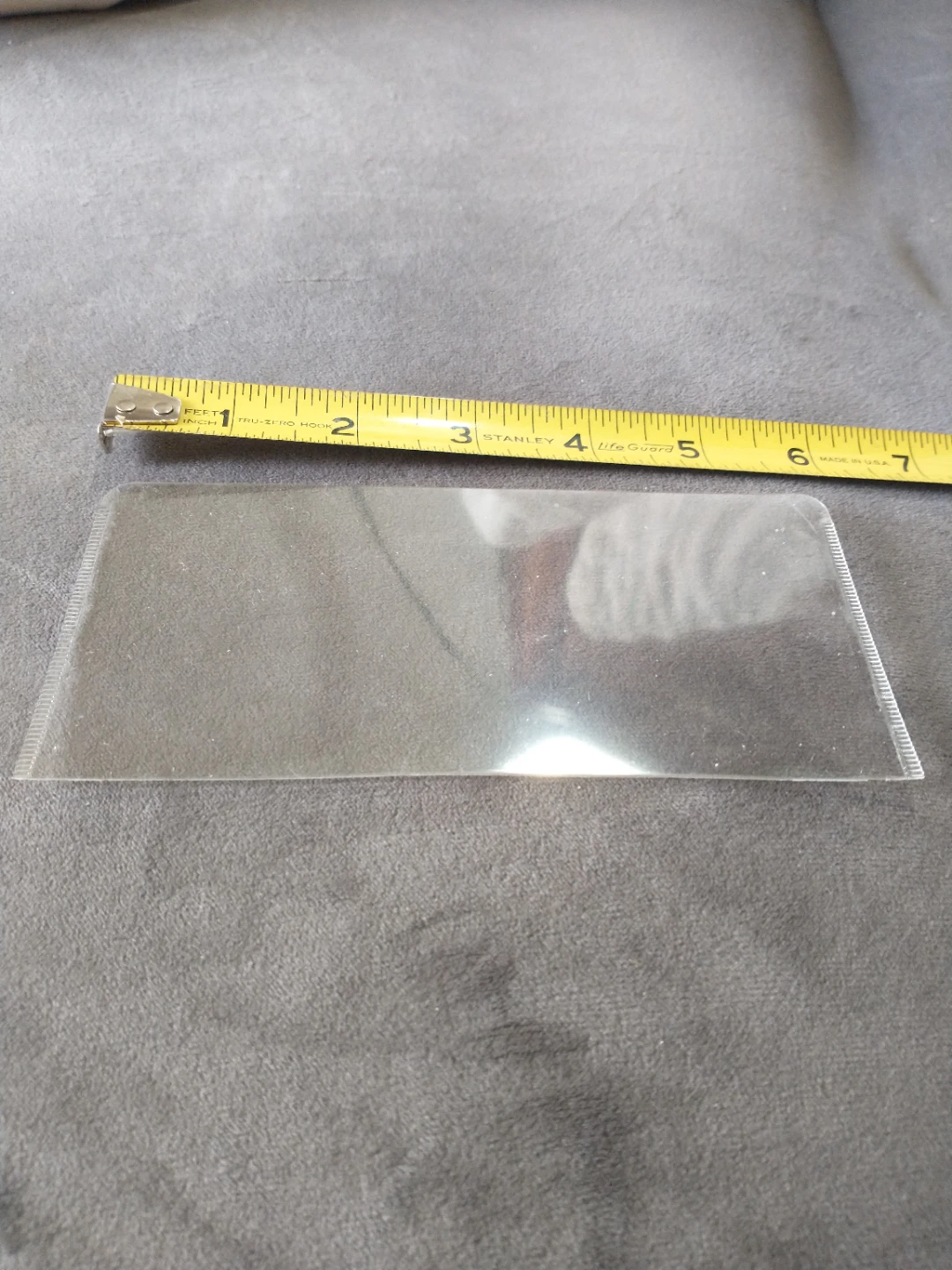 Clear protective sleeves for banknotes, stamps, etc