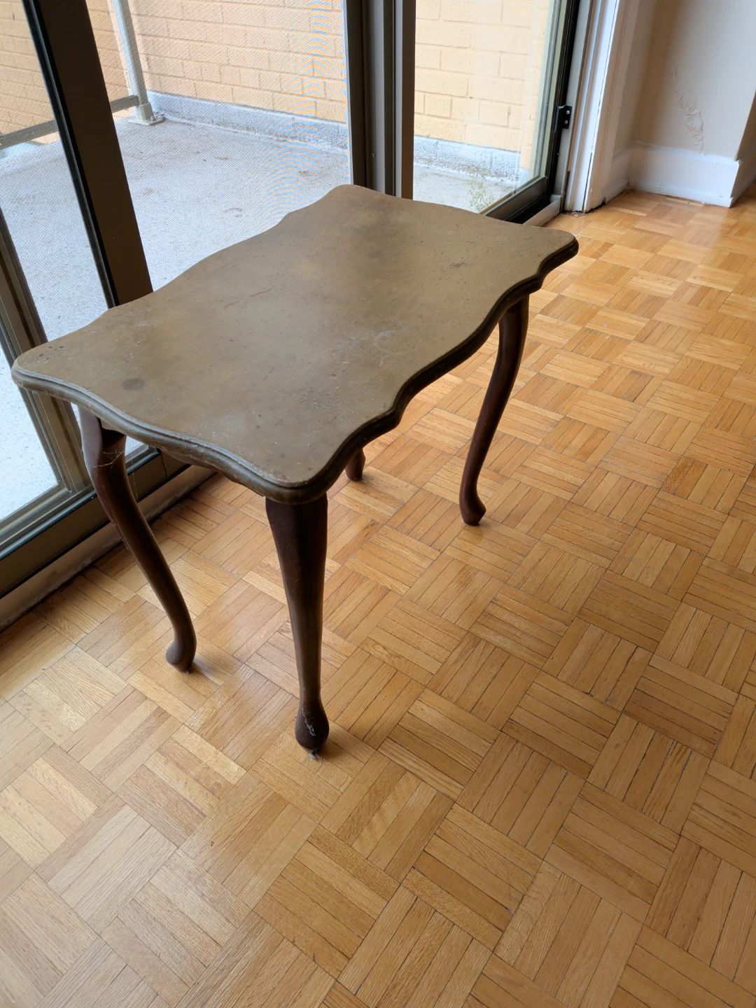 Small Wooden Accent Table - photo 2