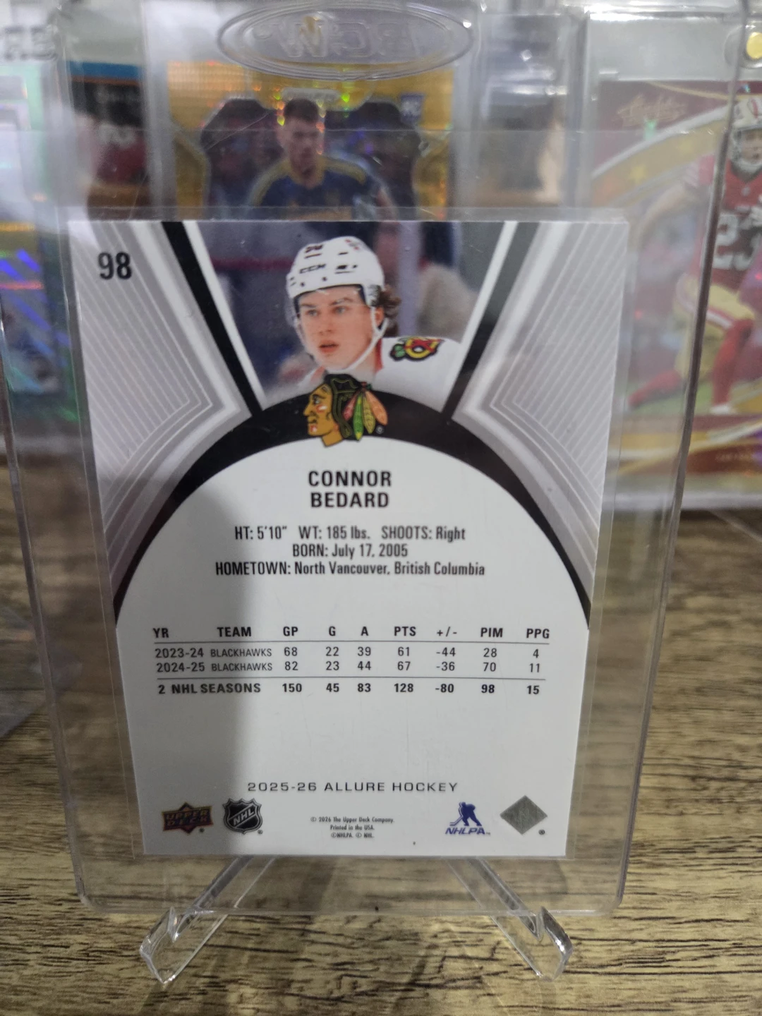 3 Connor Bedard cards (UD) - photo 5
