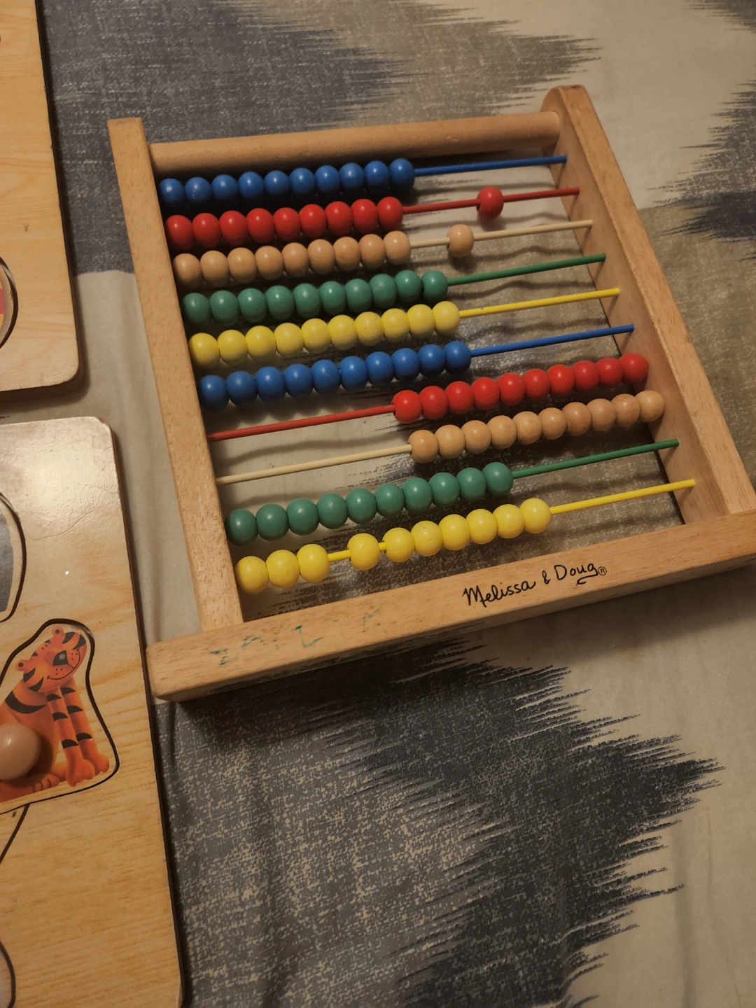 Melissa & Doug  Abacus and wooden puzzles - photo 3