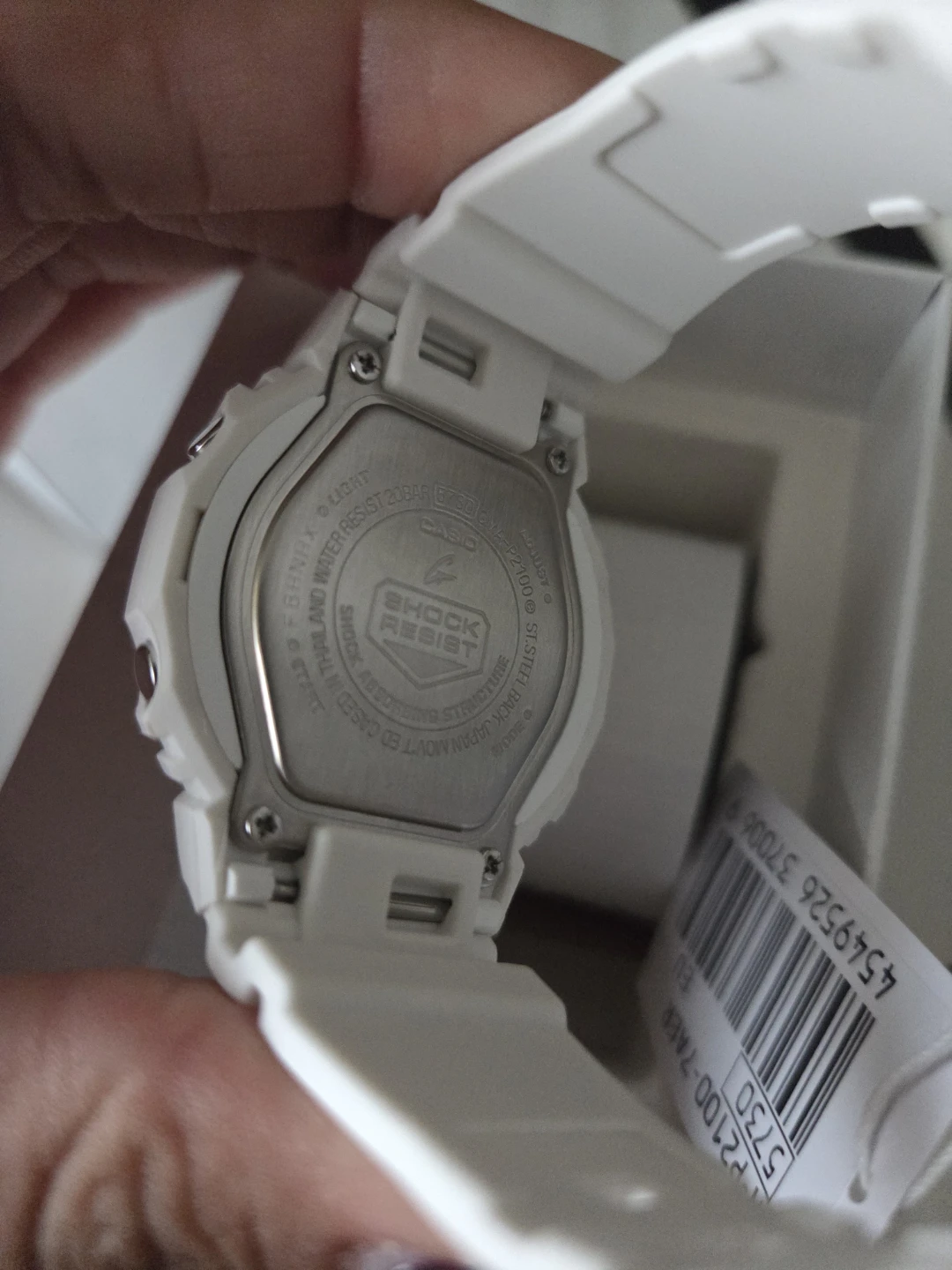 Casio G-Shock White Watch - photo 5
