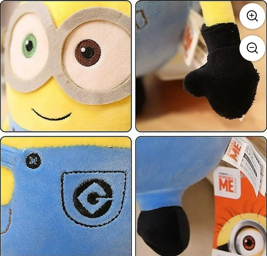 ❤️ Minion Plush Toy - Cute Soft Cuddly Stuffed Animal - photo 3