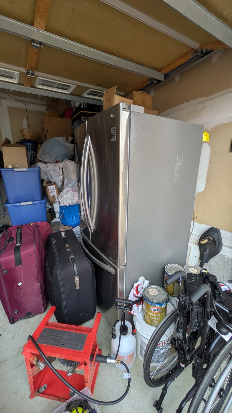 LG Stainless Steel Refrigerator - photo 2
