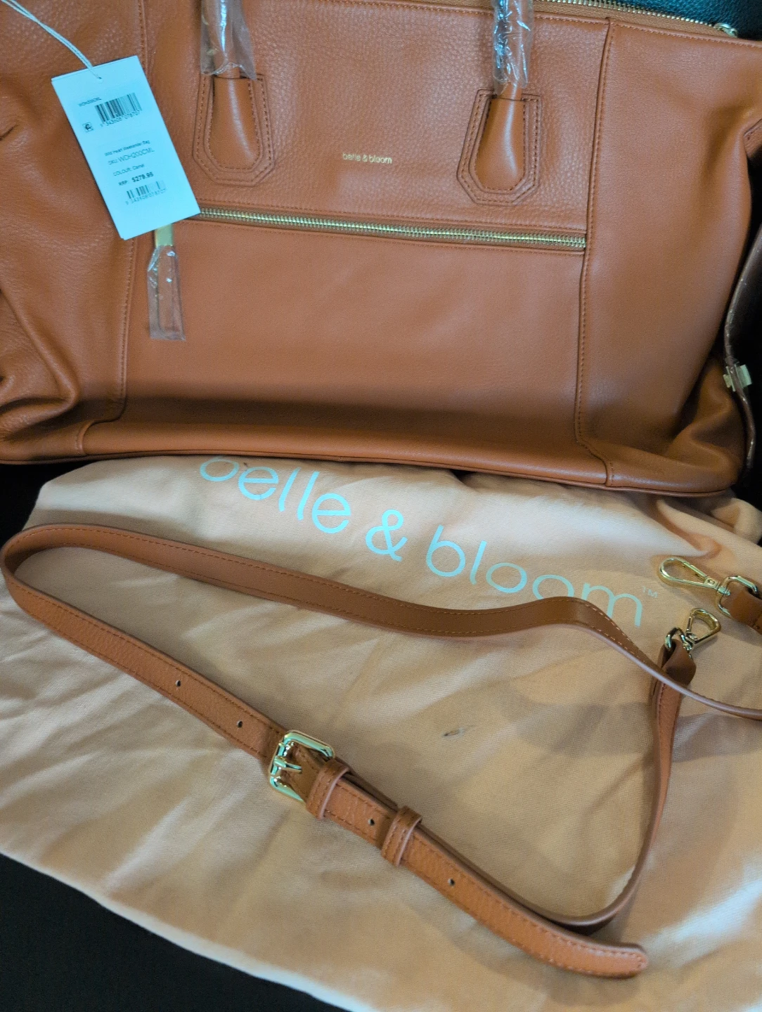Belle & Bloom "The Weekender"  Leather - photo 2