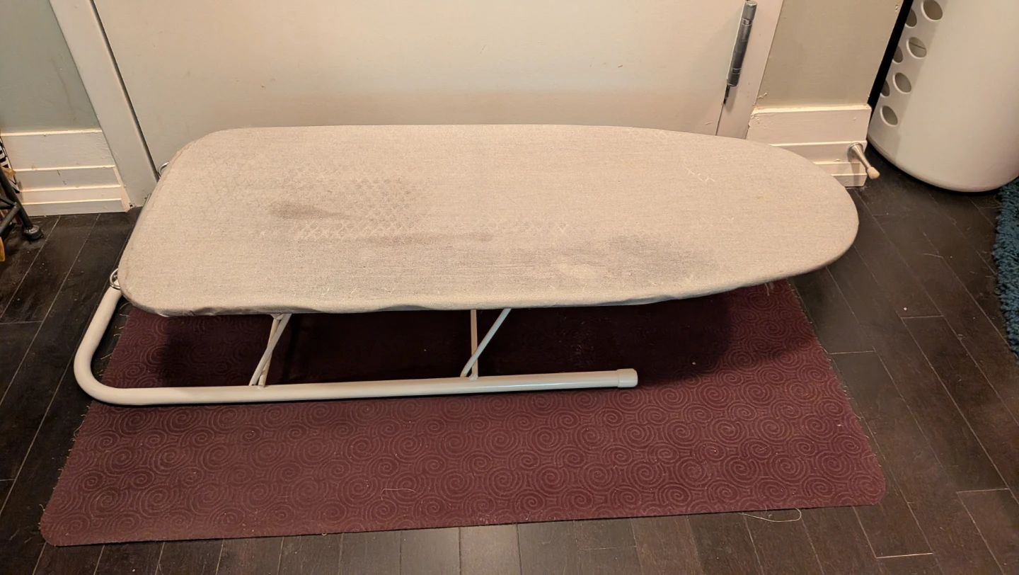 Tabletop Ironing Board