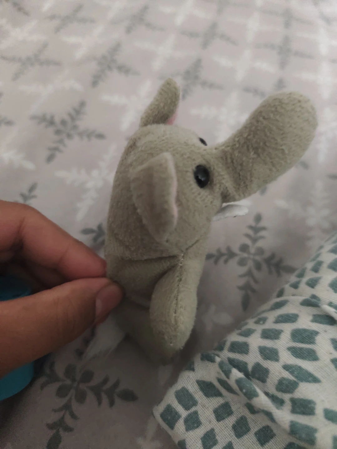 Small Grey Elephant Plush
