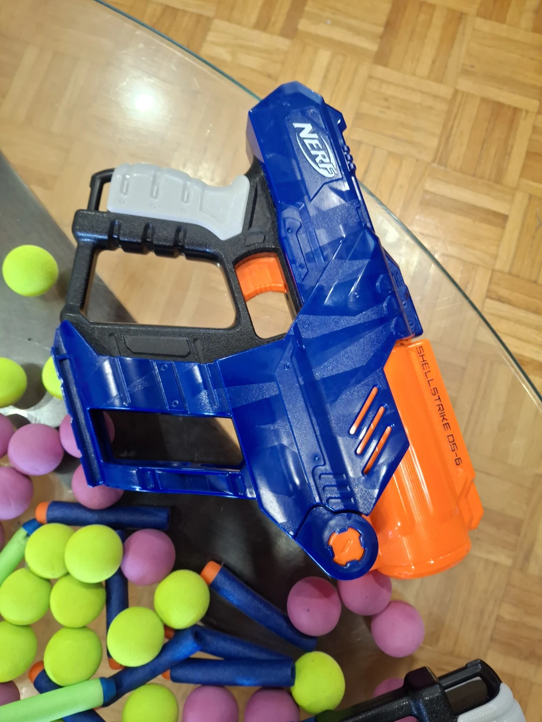 5 Nerf & Atomic Power Popper Toy Guns with Darts and Balls - photo 4