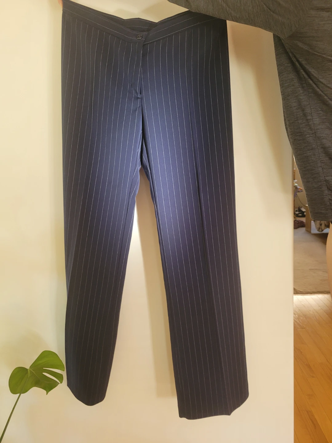 Serenae Pinstripe Blazer and Pants Set - photo 2