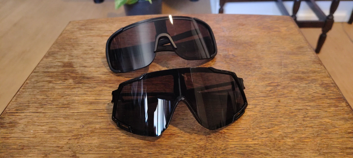 Two Pairs of Black Sport Sunglasses - photo 4