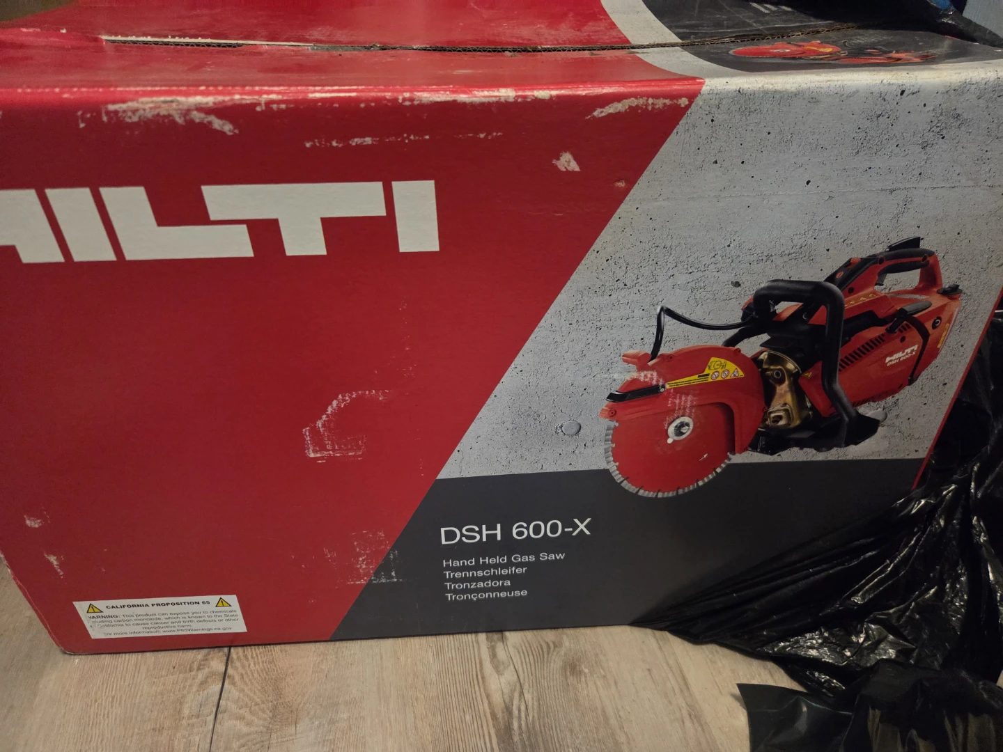 Hilti Hand Held Gas Saw DSH 600-X