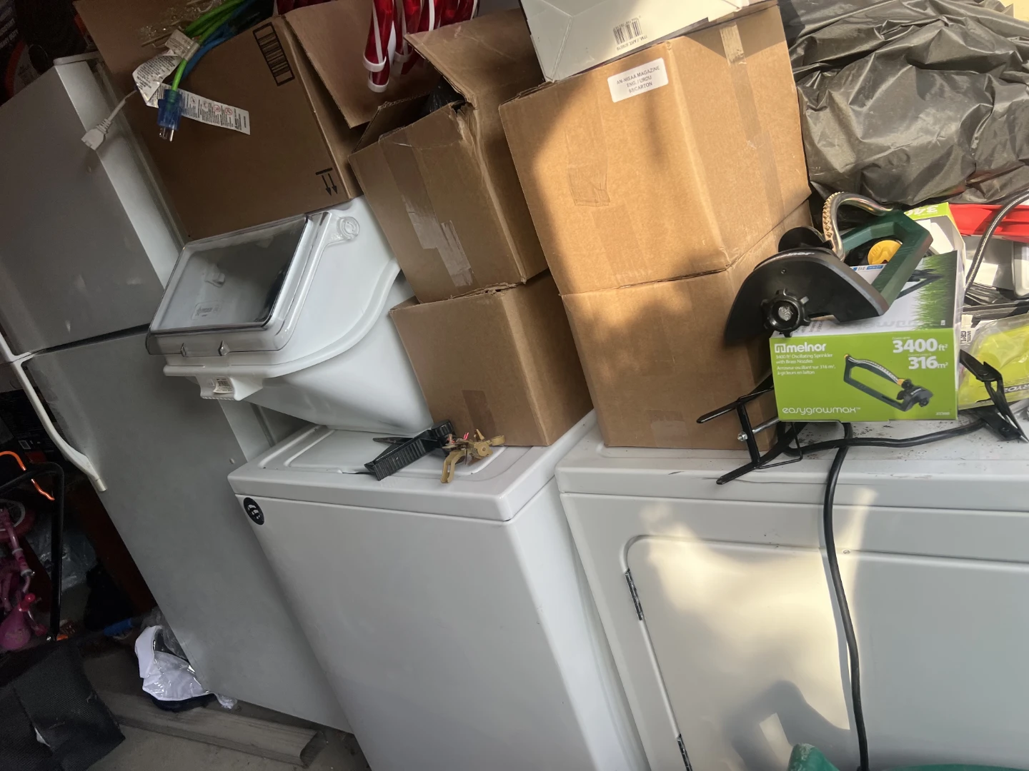 Working washer dryer set