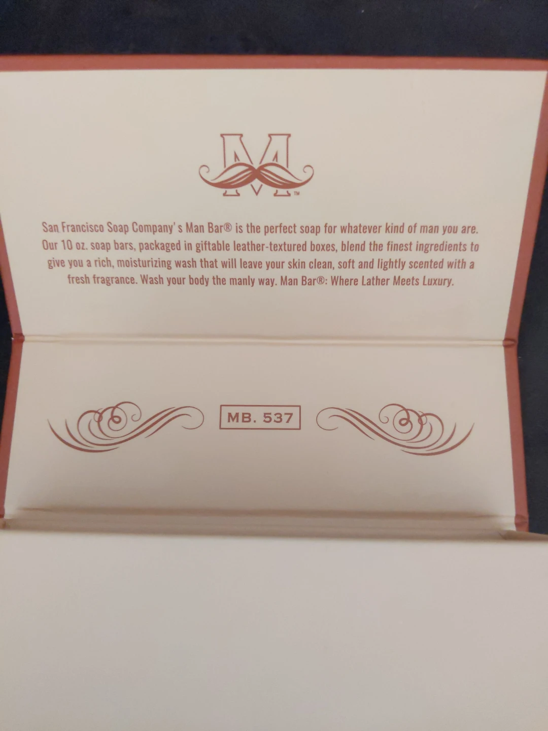$7 Man Bar Spiced Tobacco Fragrance Soap - photo 3