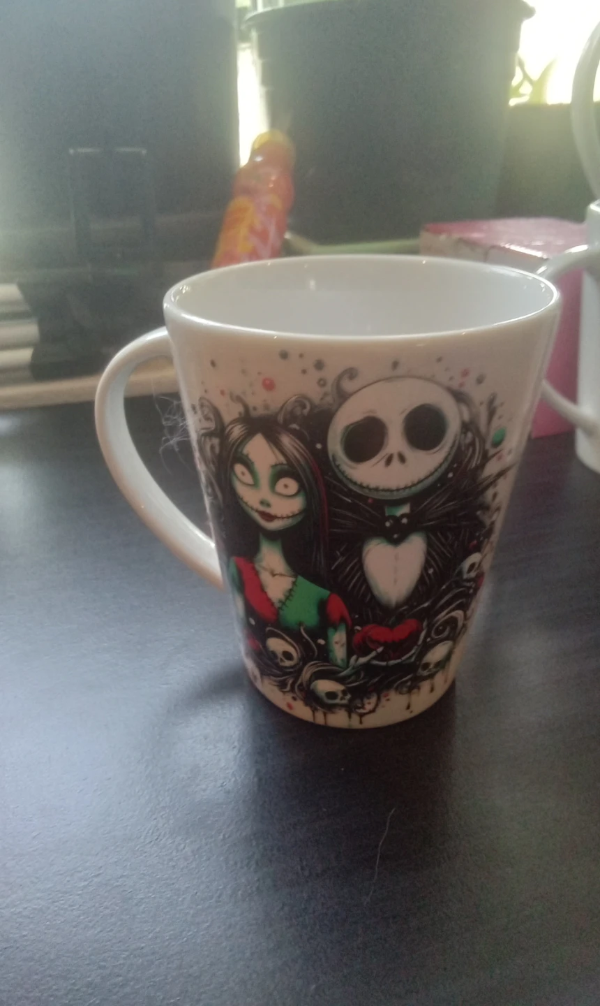 Nightmare Before Christmas Jack and Sally Mug