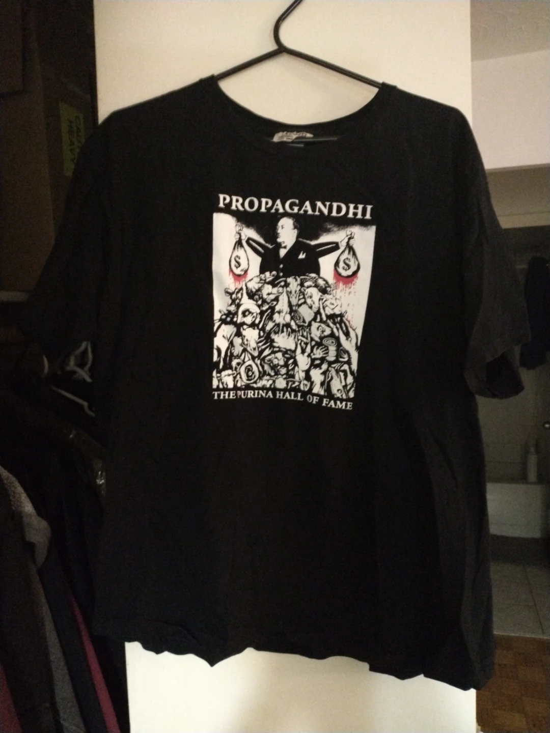 Fantastic Propagandhi The Purina Hall of Fame XL T-Shirt - photo 4