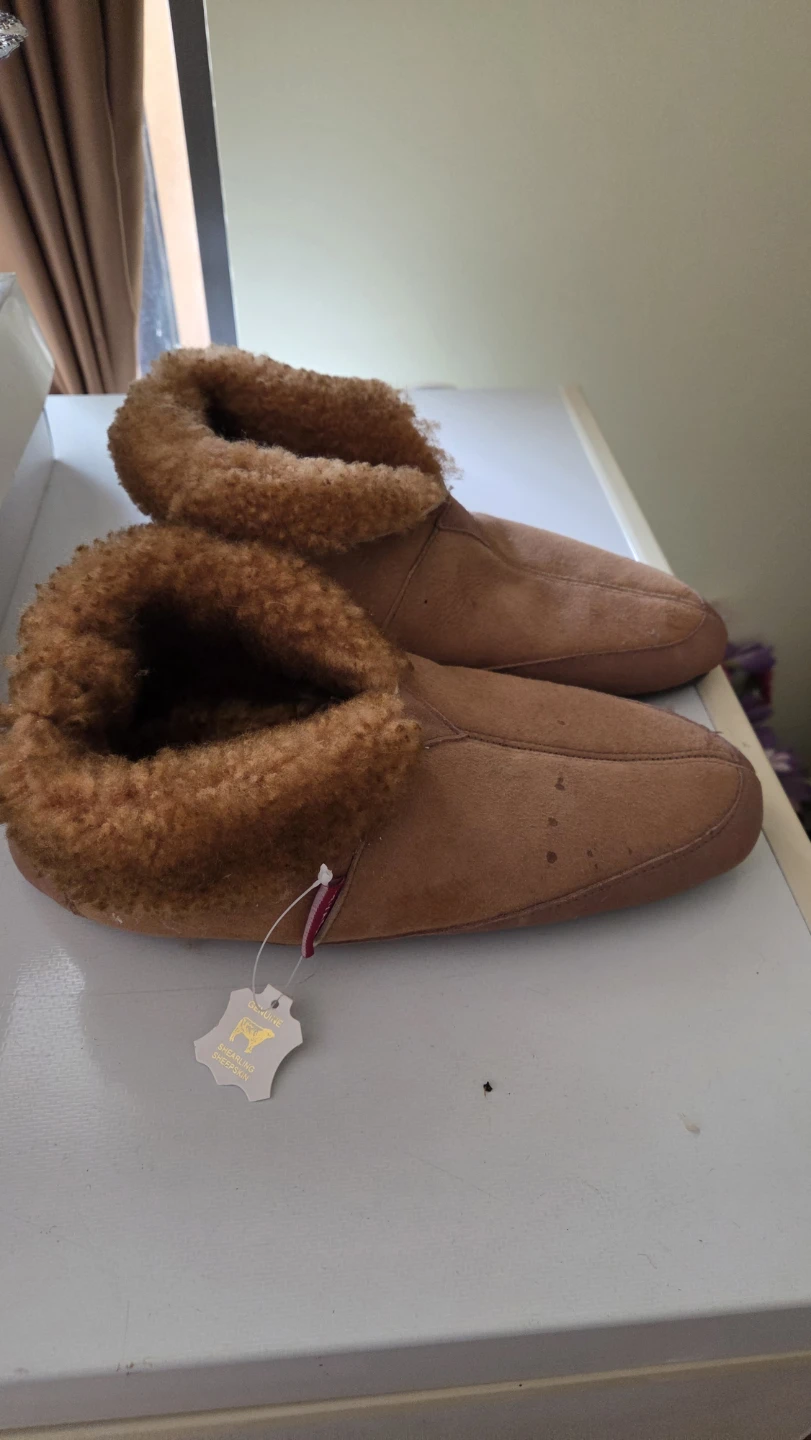 Genuine Shearling Sheepskin Slippers