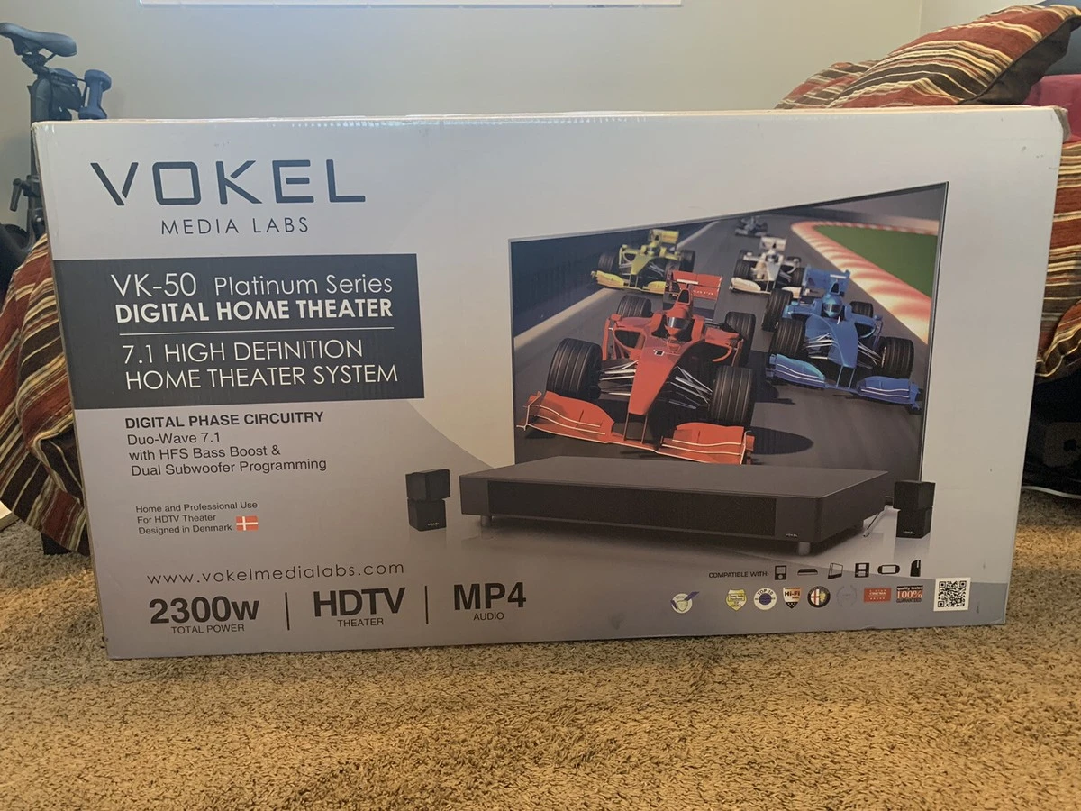 VOKEL VK-50 Platinum Series 7.1 Home Theater center speaker