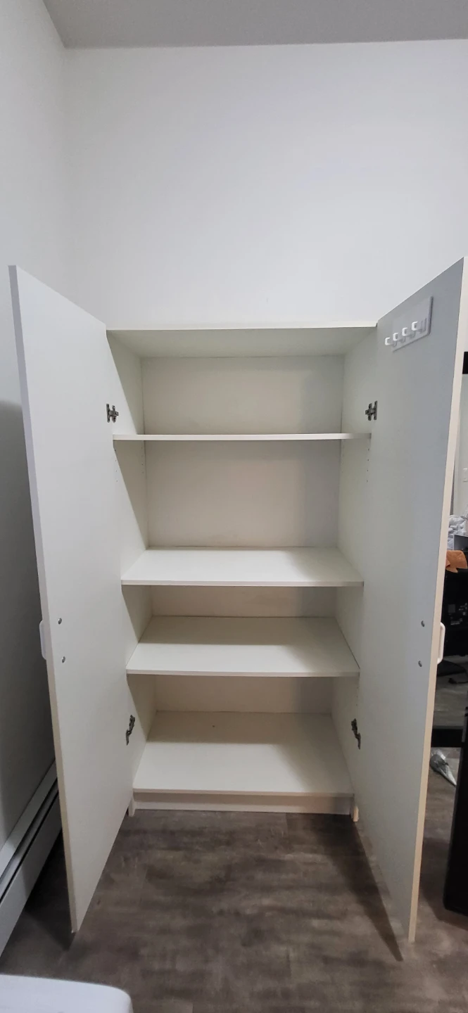 Solid Wood White Cabinet - photo 2