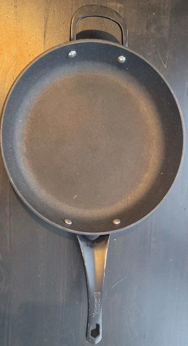 The Rock Black Non-Stick Frying Pan