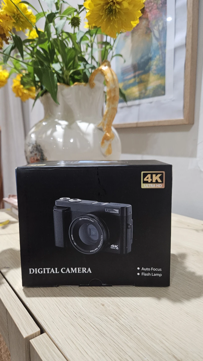 Digital Camera DC-101 with 16x Powerful Zoom and 4K Ultra HD