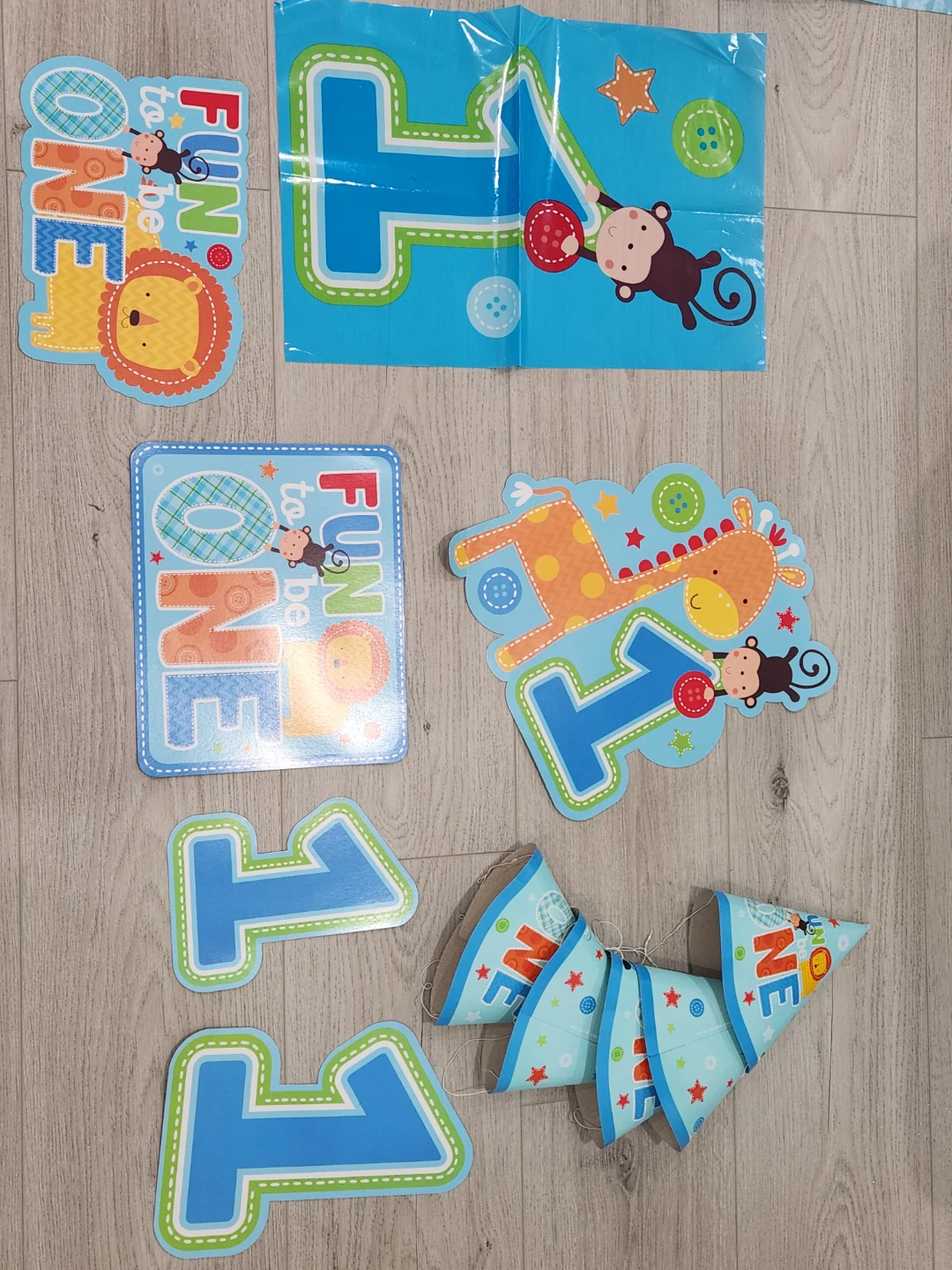 First Birthday Party Decor Set