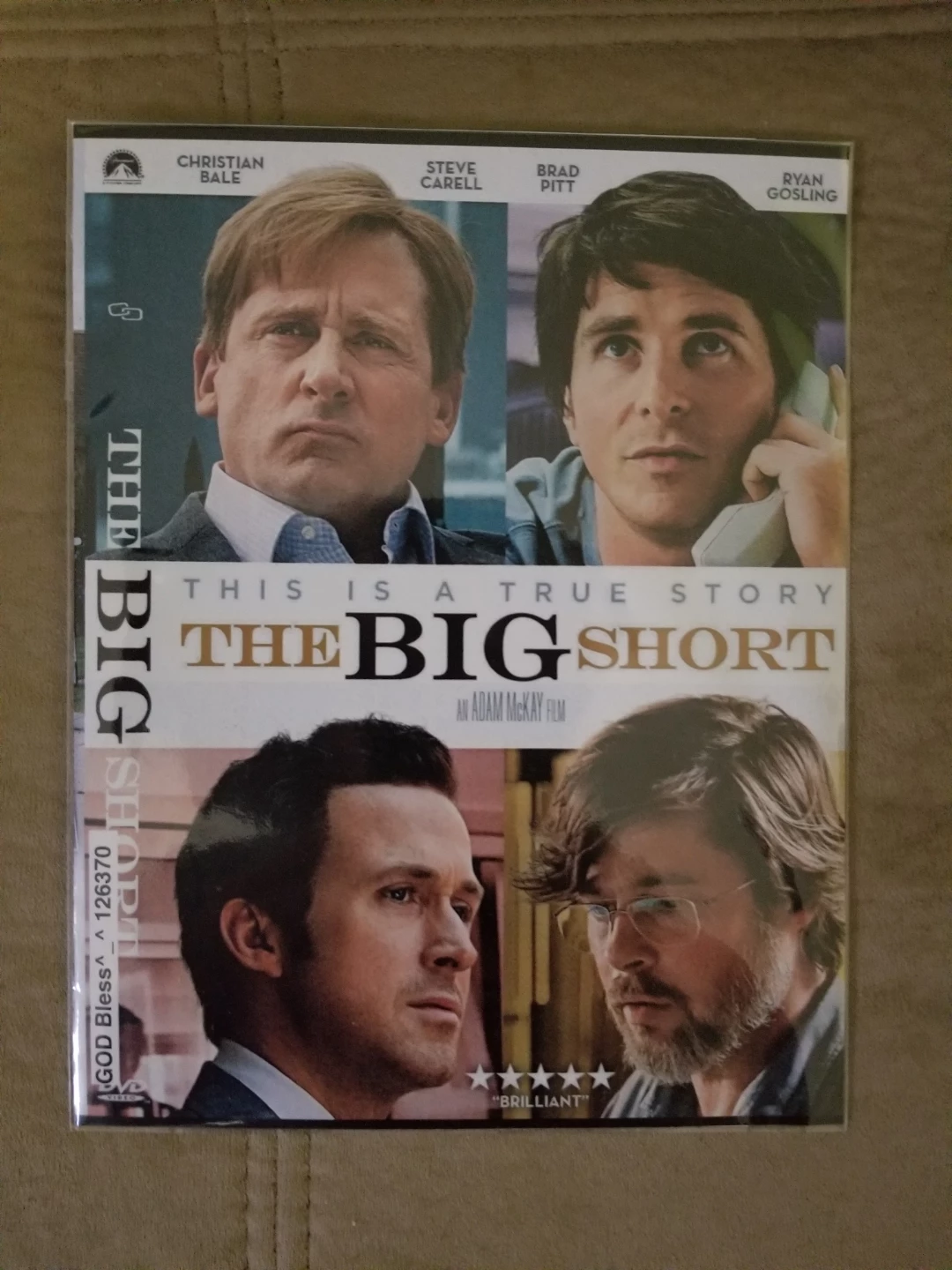 The Big Short DVD Movie