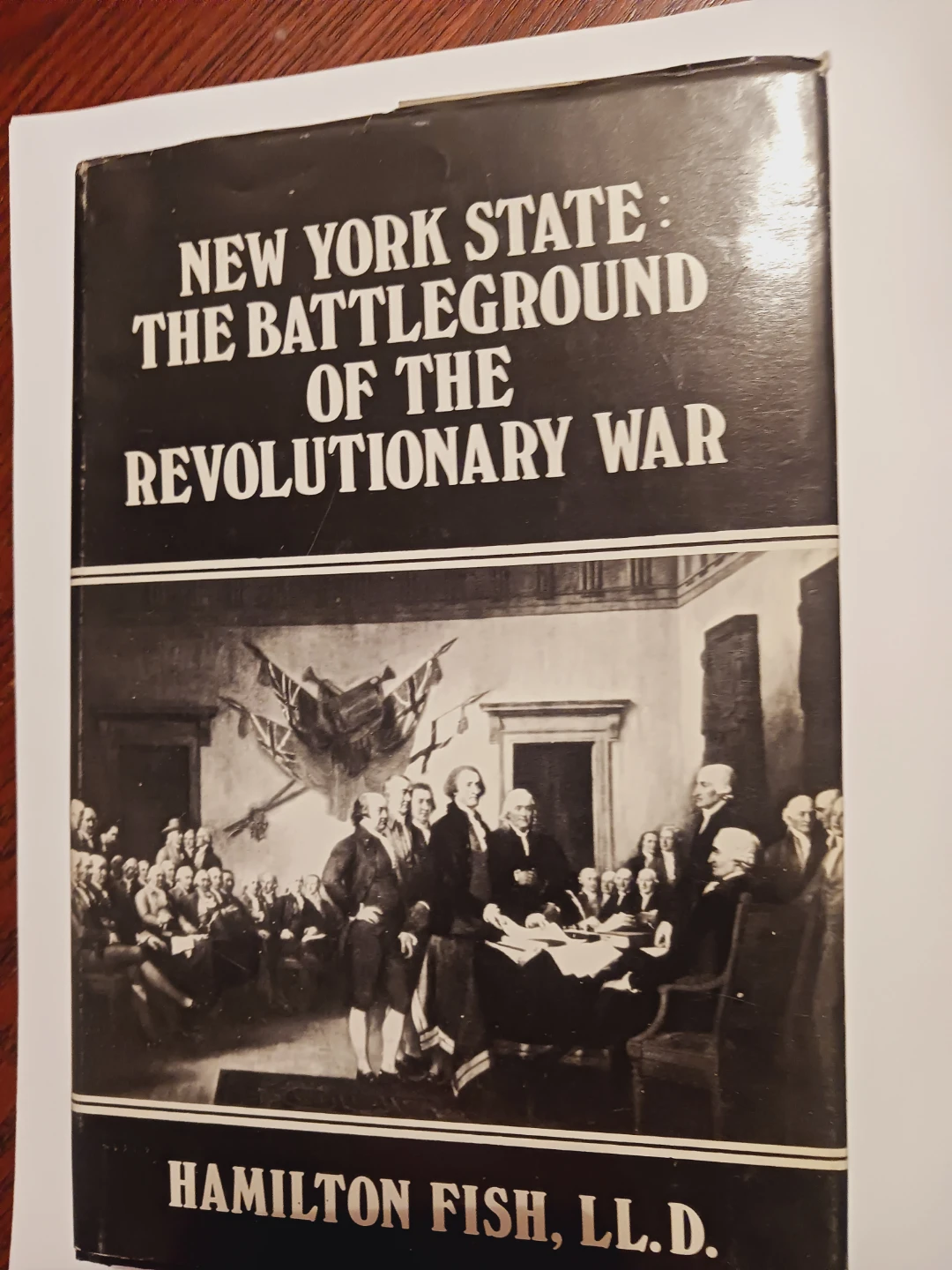 Collectible Signed First Edition book by Hamilton Fish