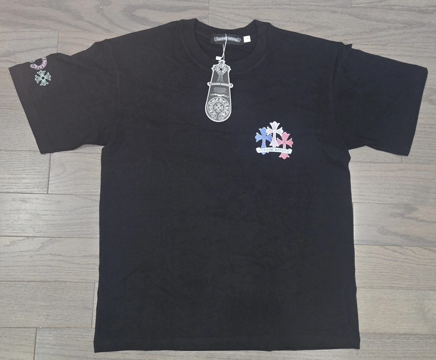 Chrome Hearts T-Shirt Black And White - photo 2