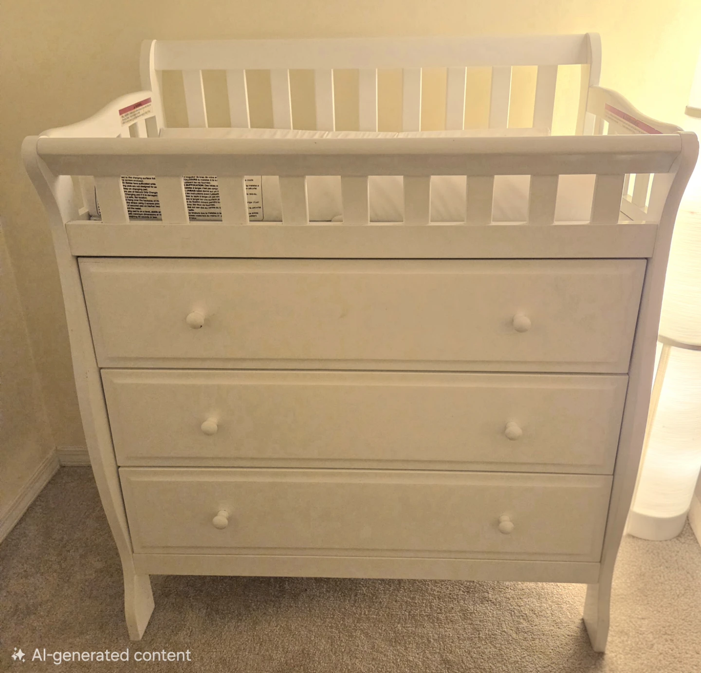 Changing Table Dresser