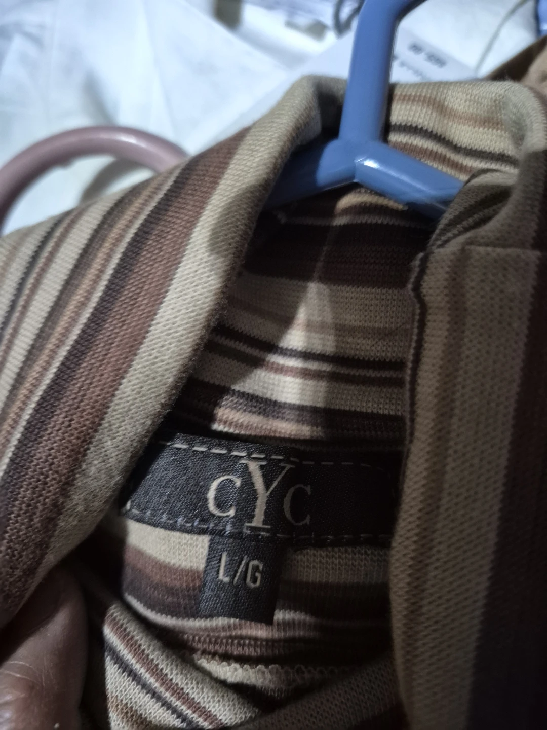 CYC Striped Turtleneck Long Sleeve Shirt - Size L/G - photo 2