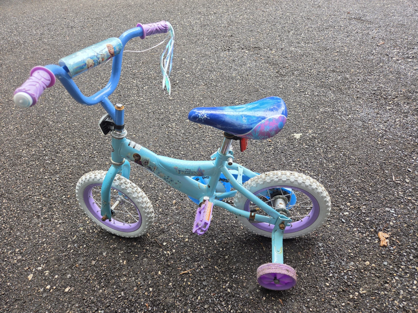 Children's bike with training wheels - photo 2
