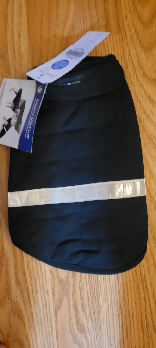 Advance StayClean Dog Coat - Black, Size 10