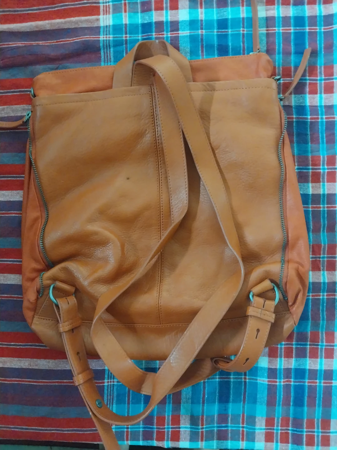 Mandarina Duck Leather Backpack - photo 2