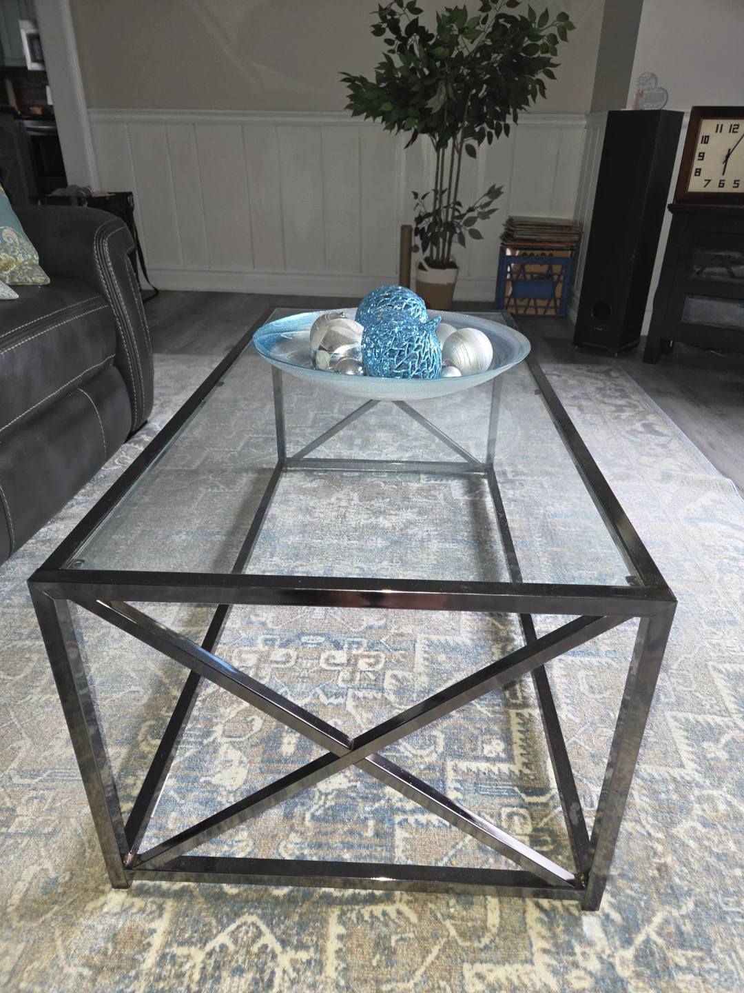Glass Top Coffee Table